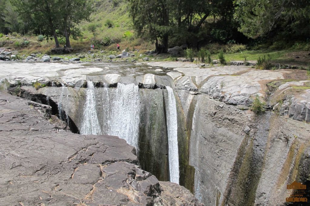 La cascade de Trois Roches mafate réunion trek