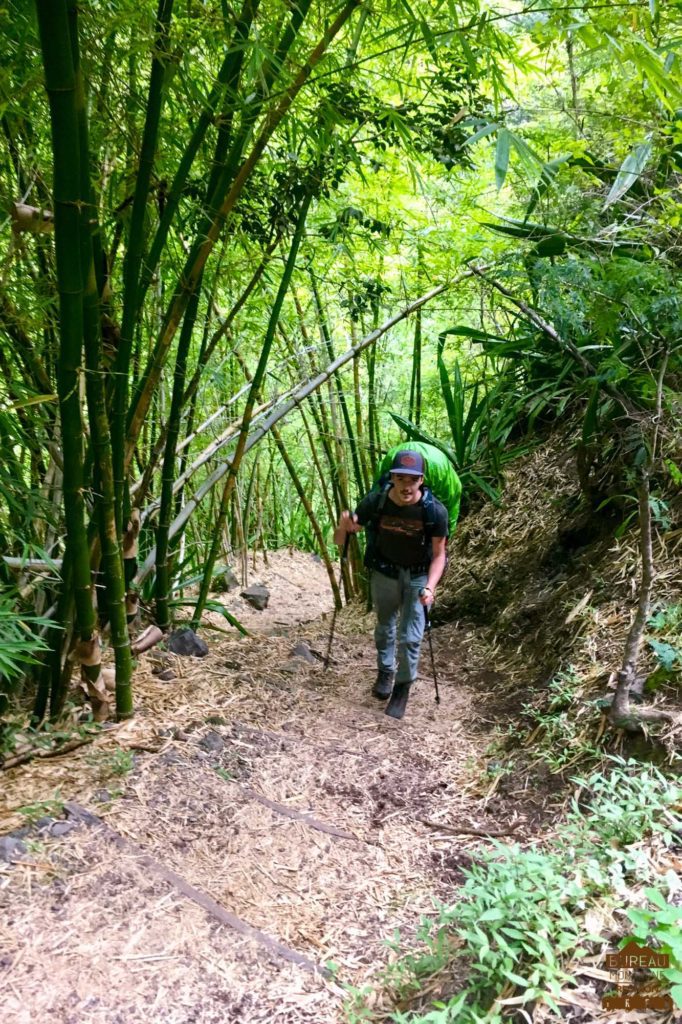 mafate randonnée réunion trek agence GRR2 diagonale traversée randonneur