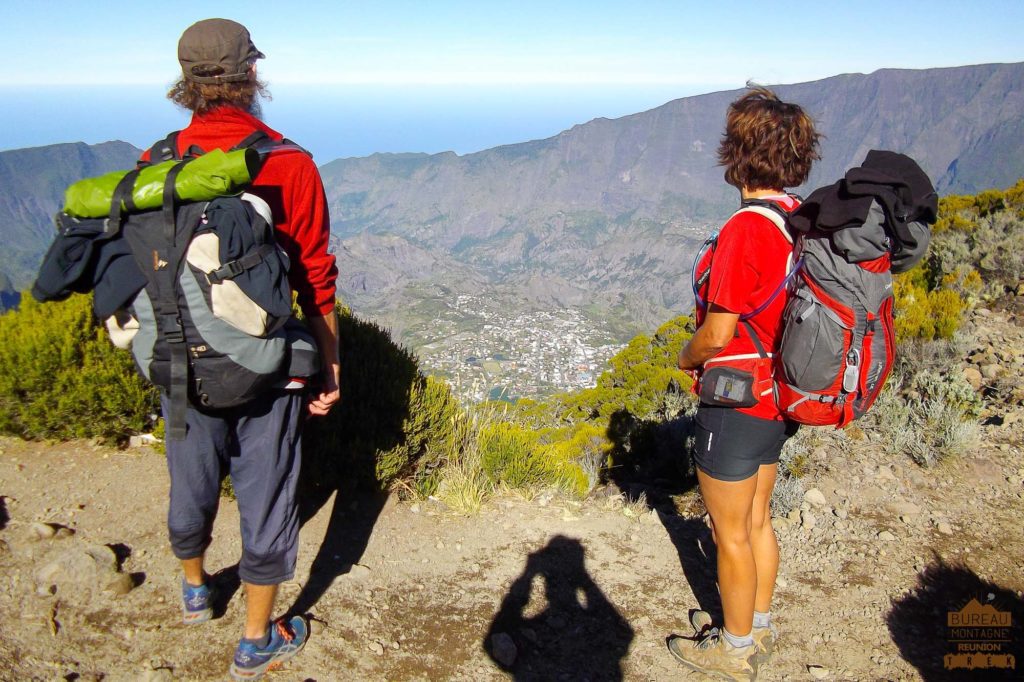 randonnée réunion trek agence GRR2 diagonale traversée cilaos kerveguen randonneur