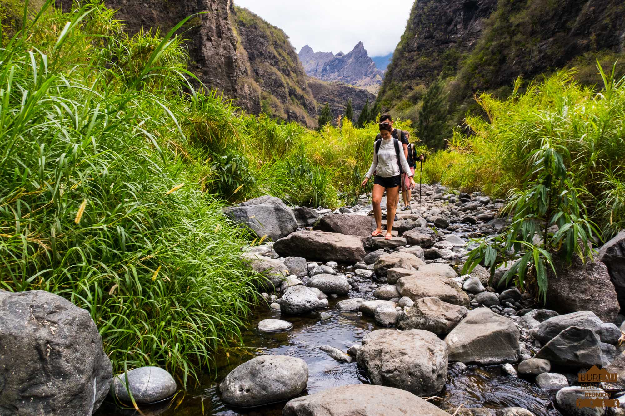 BMR Trek agence randonnée tour des ilets du bas Mafate la Réunion