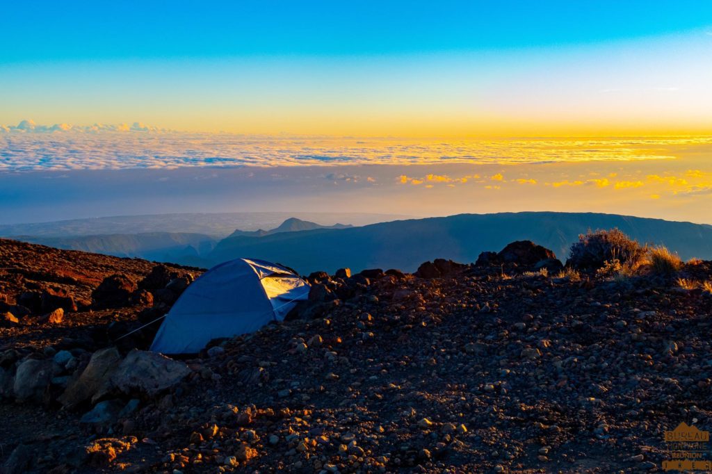 bivouac au piton des Neiges