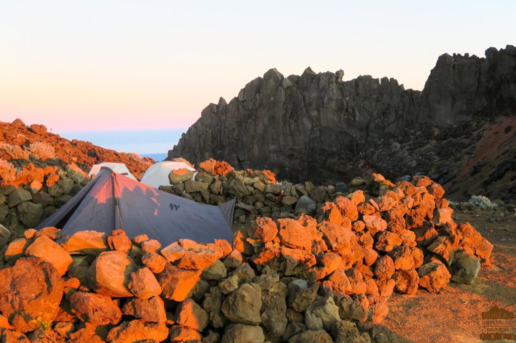 bivouac au piton des Neiges