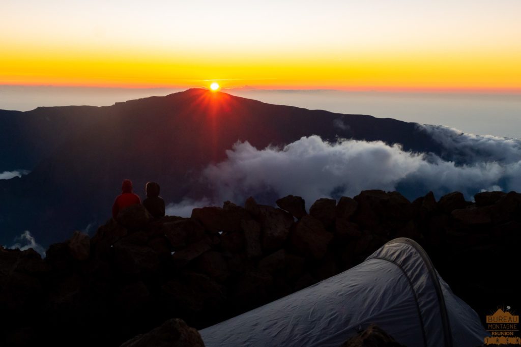 bivouac au piton des Neiges