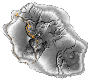 carte randonnée mafate 4 jours