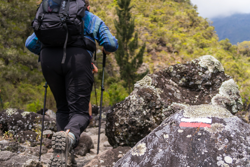 randonnées guide réunion journée grande traversée réunion GR diagonale, difficulté des randonnées et treks à la Réunion