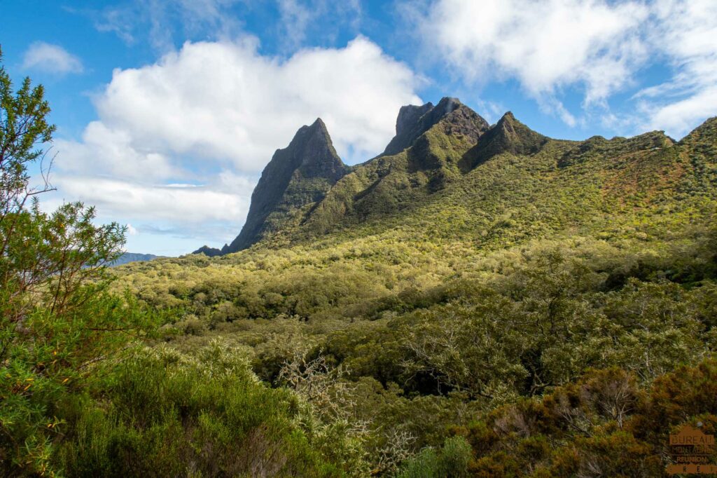 la réunion mafate morne de fourche col des boeufs