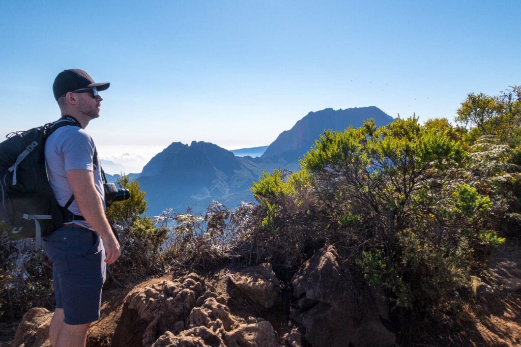 Randonnée guide journée mafate maïdo glacière réunion