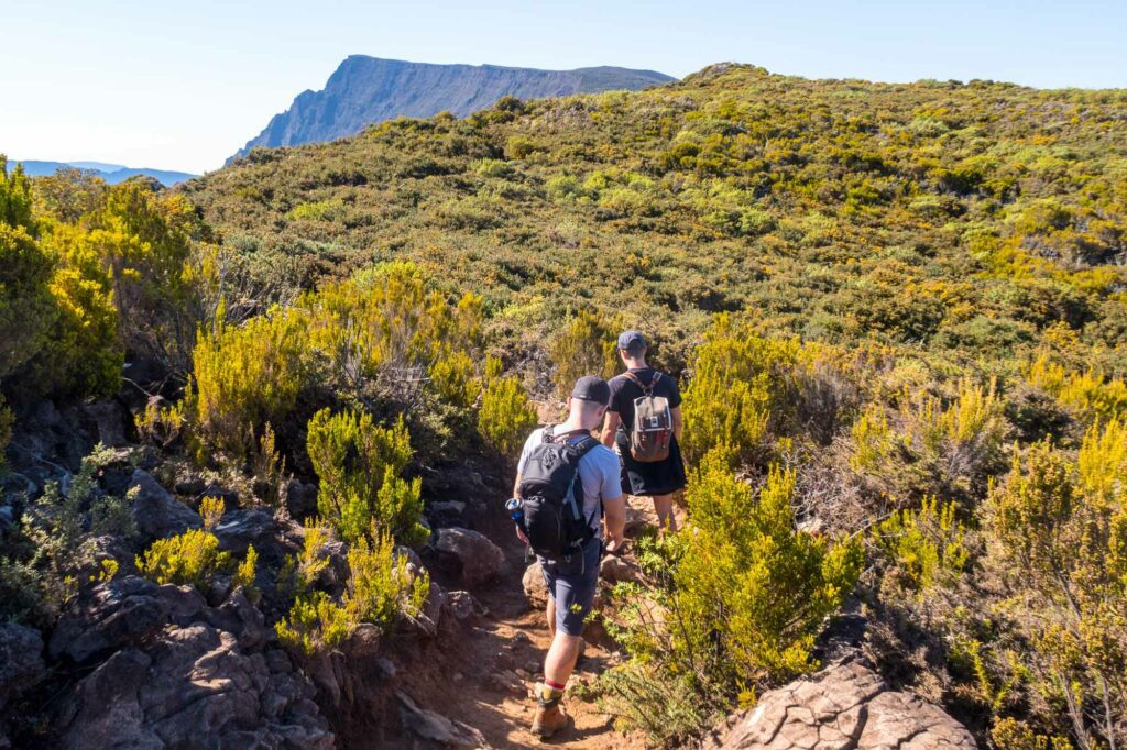 Randonnée guide journée mafate maïdo glacière réunion