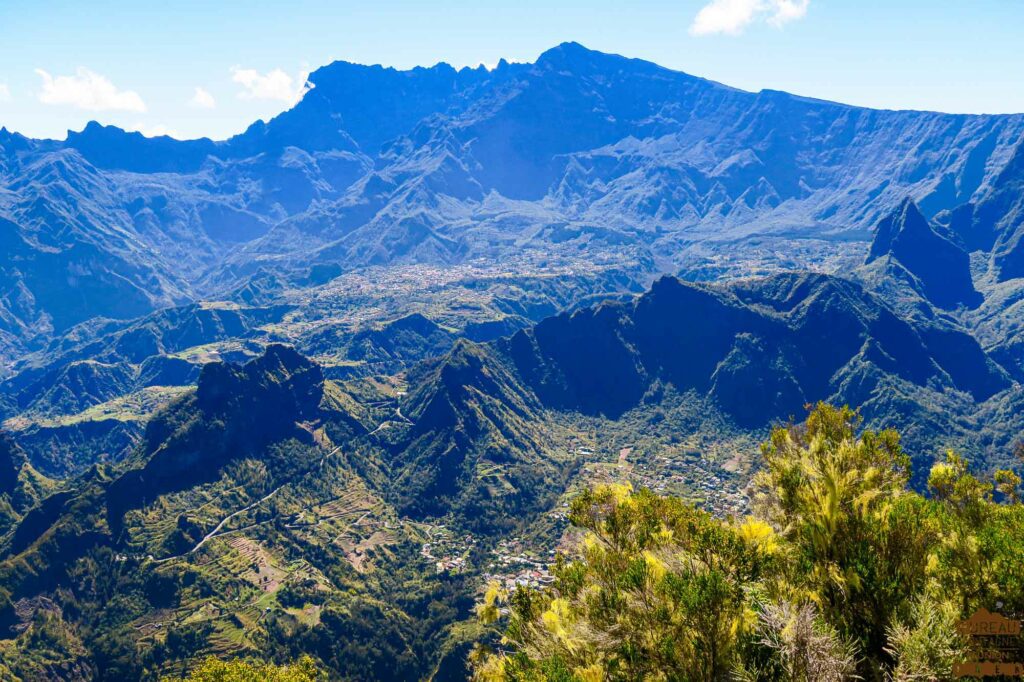 rando dimitile la Réunion vue sur cilaos