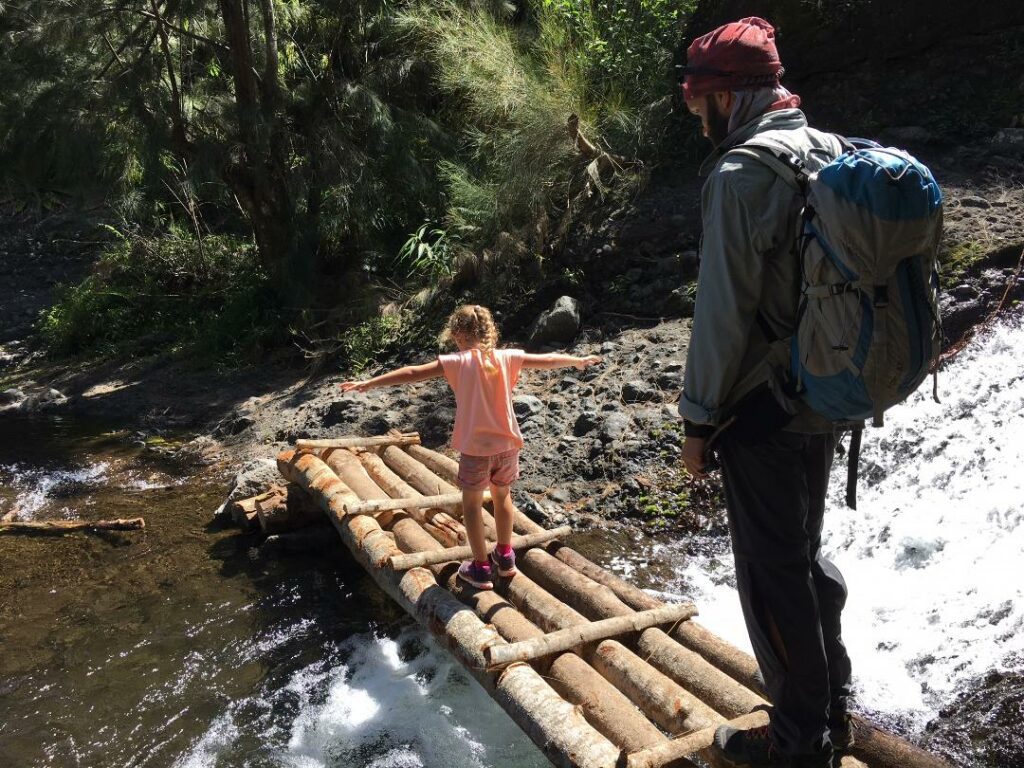 difficulté des randonnées et treks à la Réunion, randonnée marmaille facile avec enfant