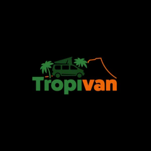 logo tropivan van aménagé la réunion randonnée