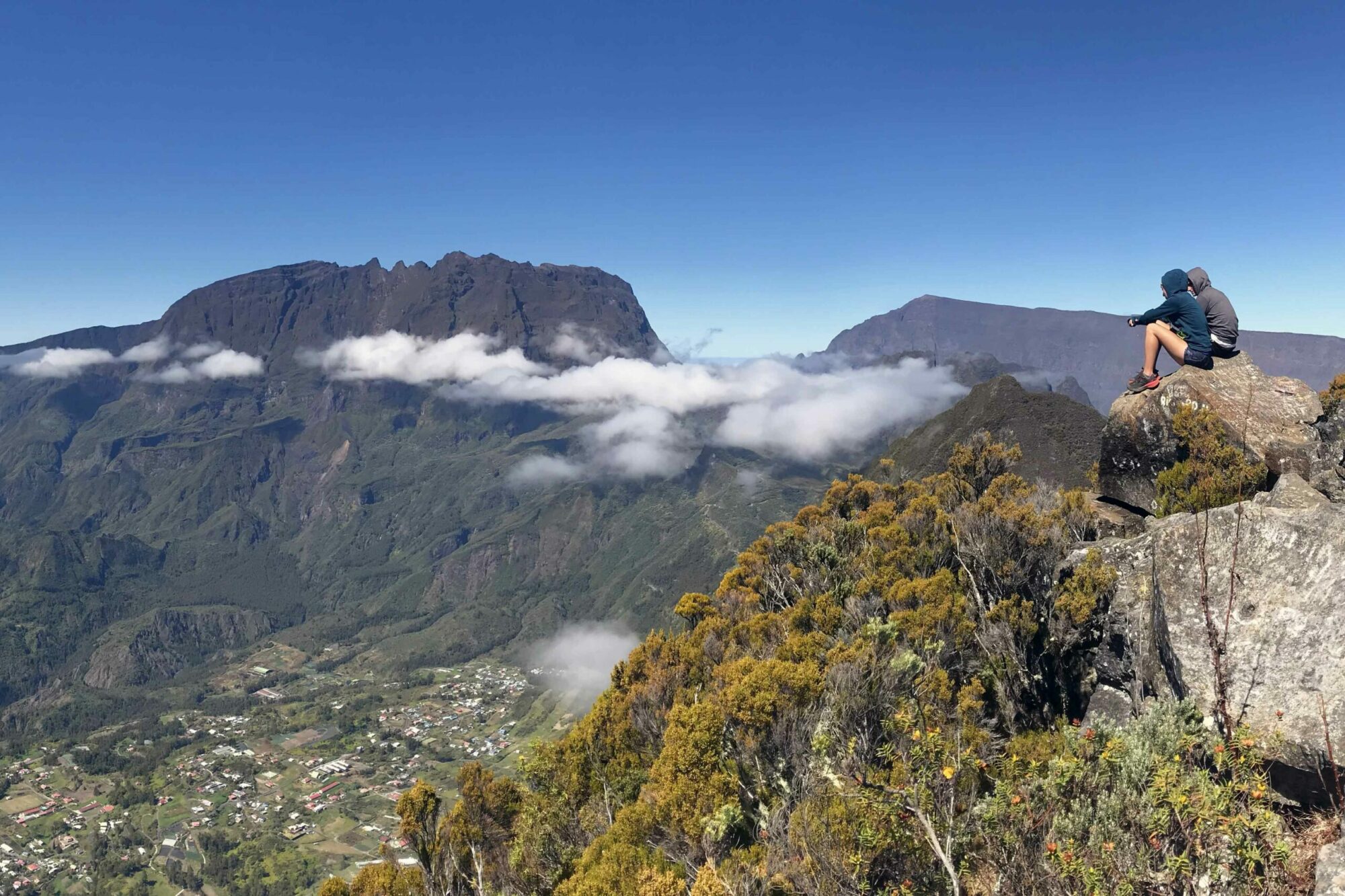 rando guidée roche écrite la réunion